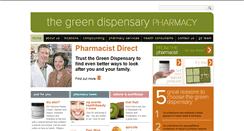 Desktop Screenshot of greendispensary.com